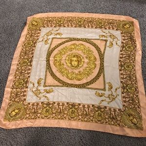 Versace 100 percent silk scarf